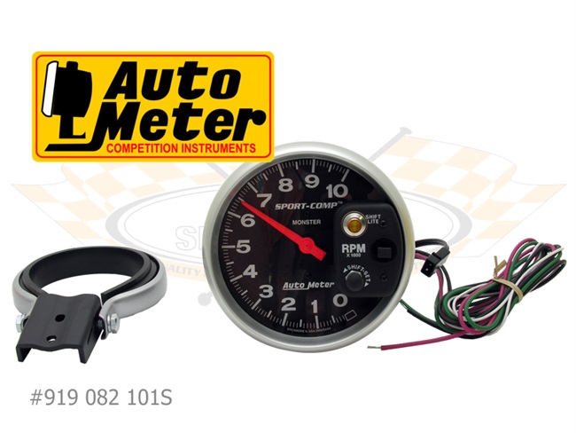 Bild 2 - Autometer Drehzahlmesser mit internen Shift Light