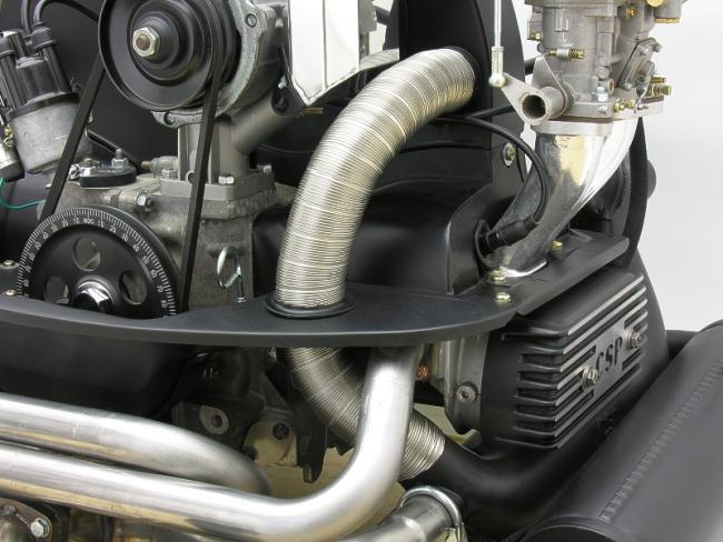 Bild 2 - Heizschlauch Gebl�sekasten / W�rmetauscher Edelstahl