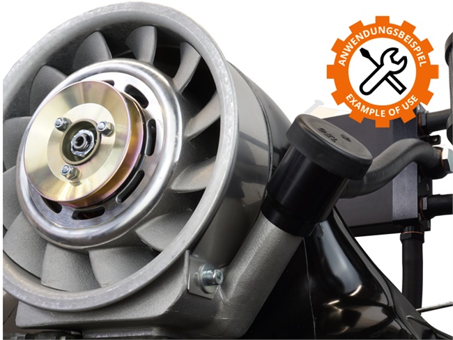 Bild 3 - Axialgebl�se-K�hlsystem