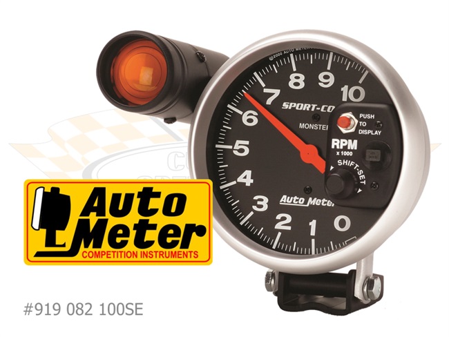 Bild 2 - Autometer Drehzahlmesser mit externen Shift Light