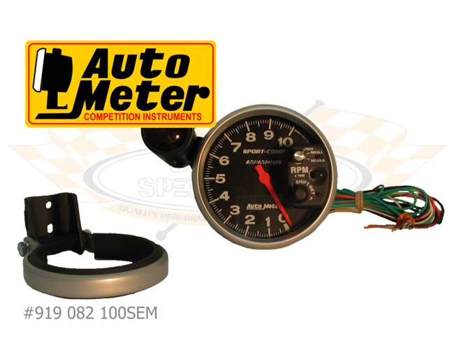 Bild 2 - Autometer Drehzahlmesser mit externen Shift Light und Memory