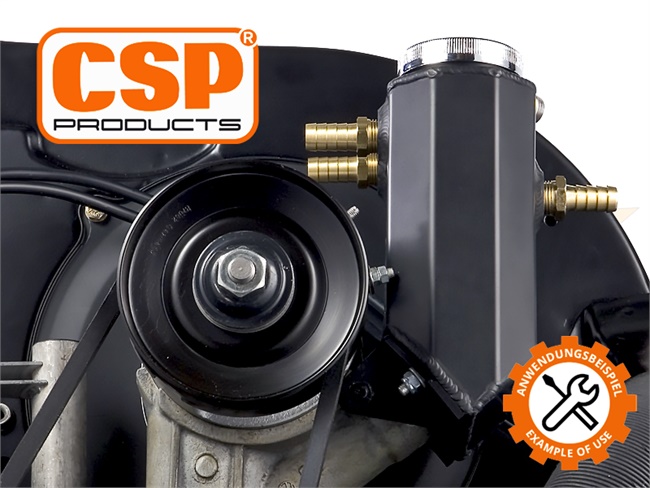 Bild 2 - Entl�ftungsturm Motorgeh�use CSP pulverbeschichtet schwarz