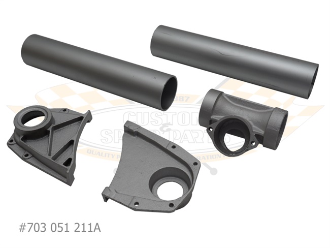 Bild 2 - Drehstabrohr mit Getriebeaufh�ngung