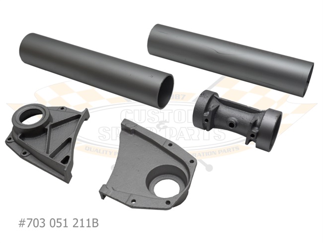 Bild 4 - Drehstabrohr mit Getriebeaufh�ngung