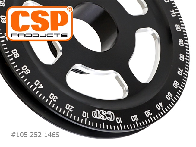 Bild 2 - Riemenscheibe CSP Speichen-Design