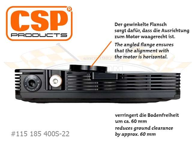 Bild 4 - Zusatzlsumpf CSP flach