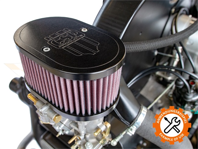 Bild 15 - CSP Products Luftfilter mit Wappen