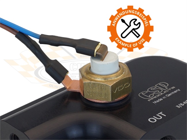 Bild 5 - Dichtring Kupfer mit Masseanschluss