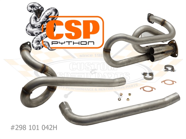 Bild 3 - Auspuffanlage Python Typ-1 mit W�rmetauschern