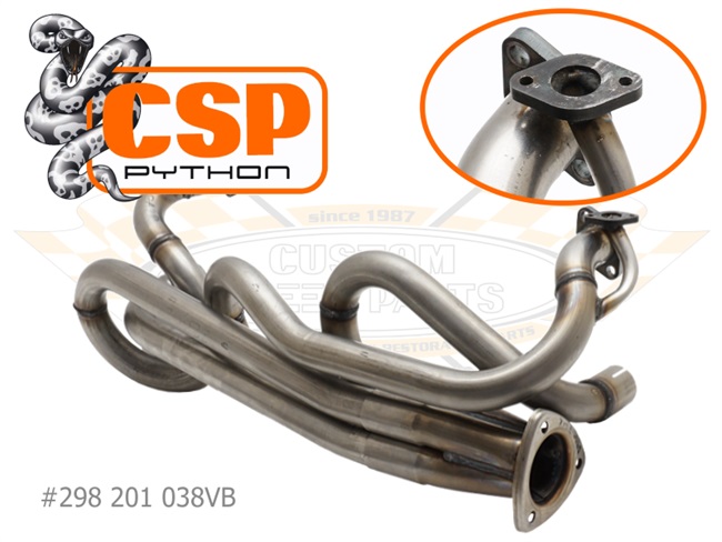 Bild 5 - Auspuffanlage Python Typ-1 mit J-Rohren