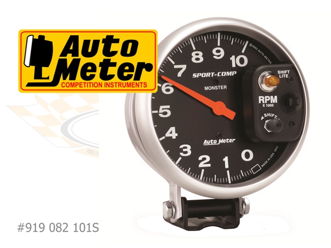 Bild 1 - Autometer Drehzahlmesser mit internen Shift Light