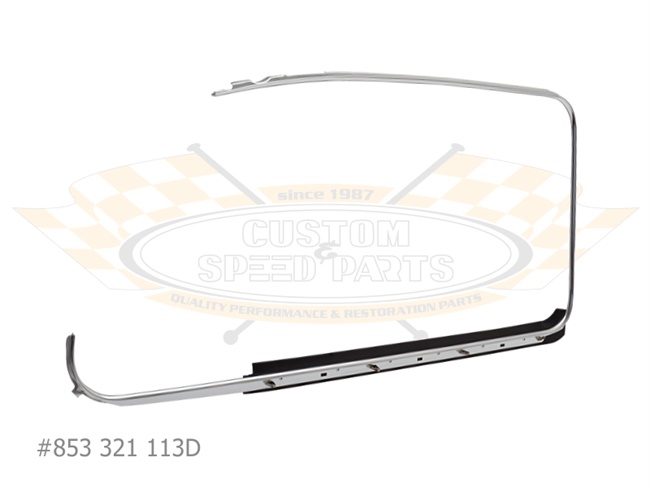 Bild 1 - Fensterzierrahmen chrom