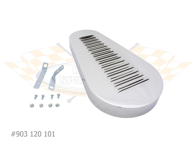 Bild 1 - Keilriemenabdeckung mit Schlitzen