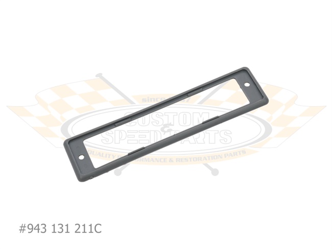 Bild 1 - Gummi Kennzeichenbeleuchtung