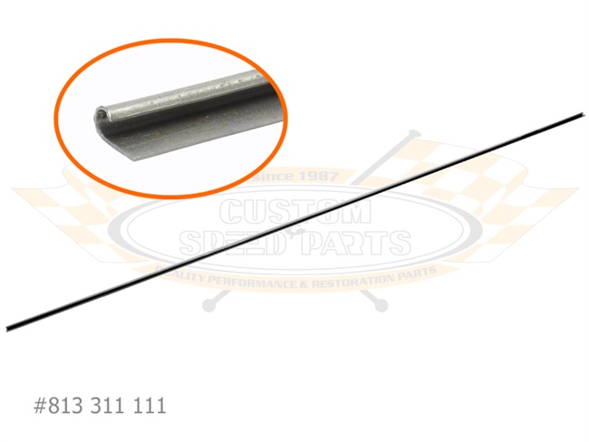 Bild 1 - Blechleiste Haubengummi vorne + hinten