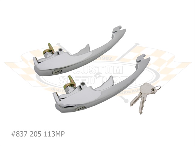 Bild 1 - T�rgriffe chrom gleichschlie�end