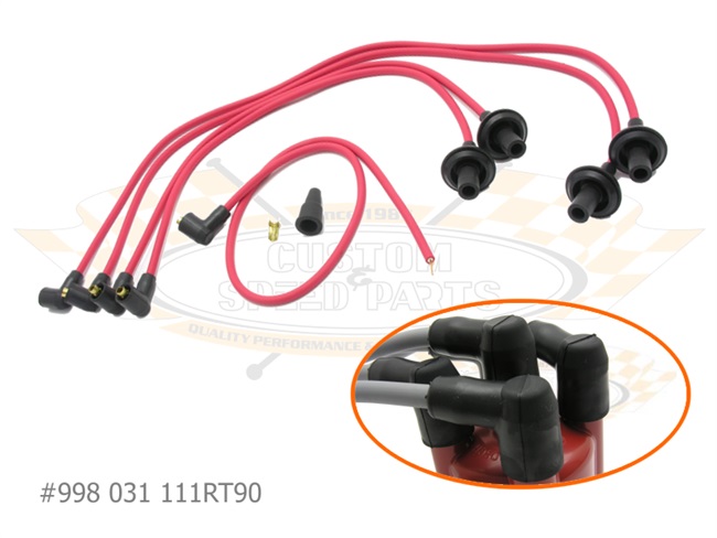 Bild 1 - Z�ndkabel, gewinkelte Stecker, farbig