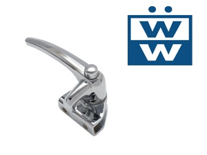 Vorreiber f�r Drehfenster chrom