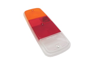 R�cklichtglas orange/rot