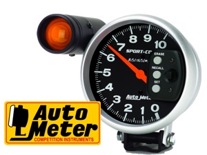 Autometer Drehzahlmesser mit externen Shift Light und Memory