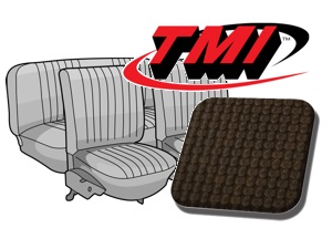 Komplettsatz Sitzbez�ge Korbmuster braun