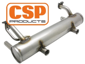 Schalld�mpfer K�fer / Karmann Ghia '56-'60 22 kW/30 PS