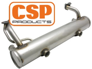 Schalld�mpfer K�fer / Karmann Ghia '63- 13-1600ccm