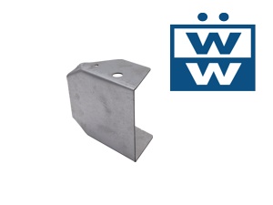 Haltewinkel f�r Abschlu�tr�ger