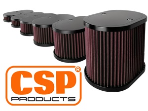 CSP Products Luftfilter mit Logo