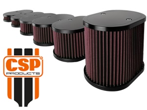 CSP Products Luftfilter mit Wappen