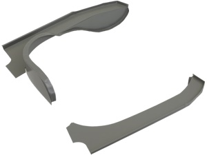 Motorabdeckblech innen