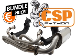 Auspuffanlage Python Typ-1 mit W�rmetauschern